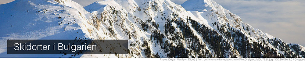Skidorter i Bulgarien Skidorter i Bulgarien