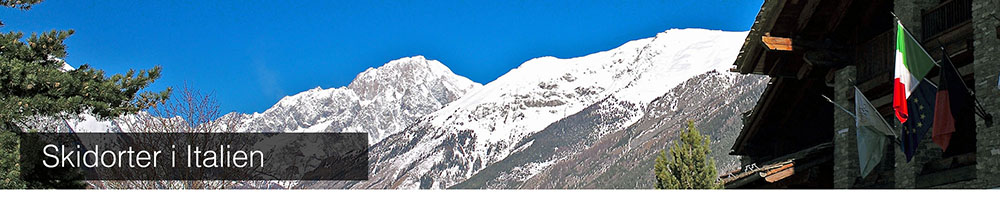 Skidorter i Italien