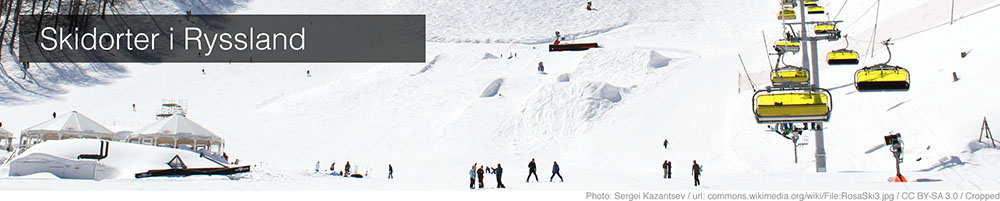 Skidorter i Ryssland Skidorter i Ryssland