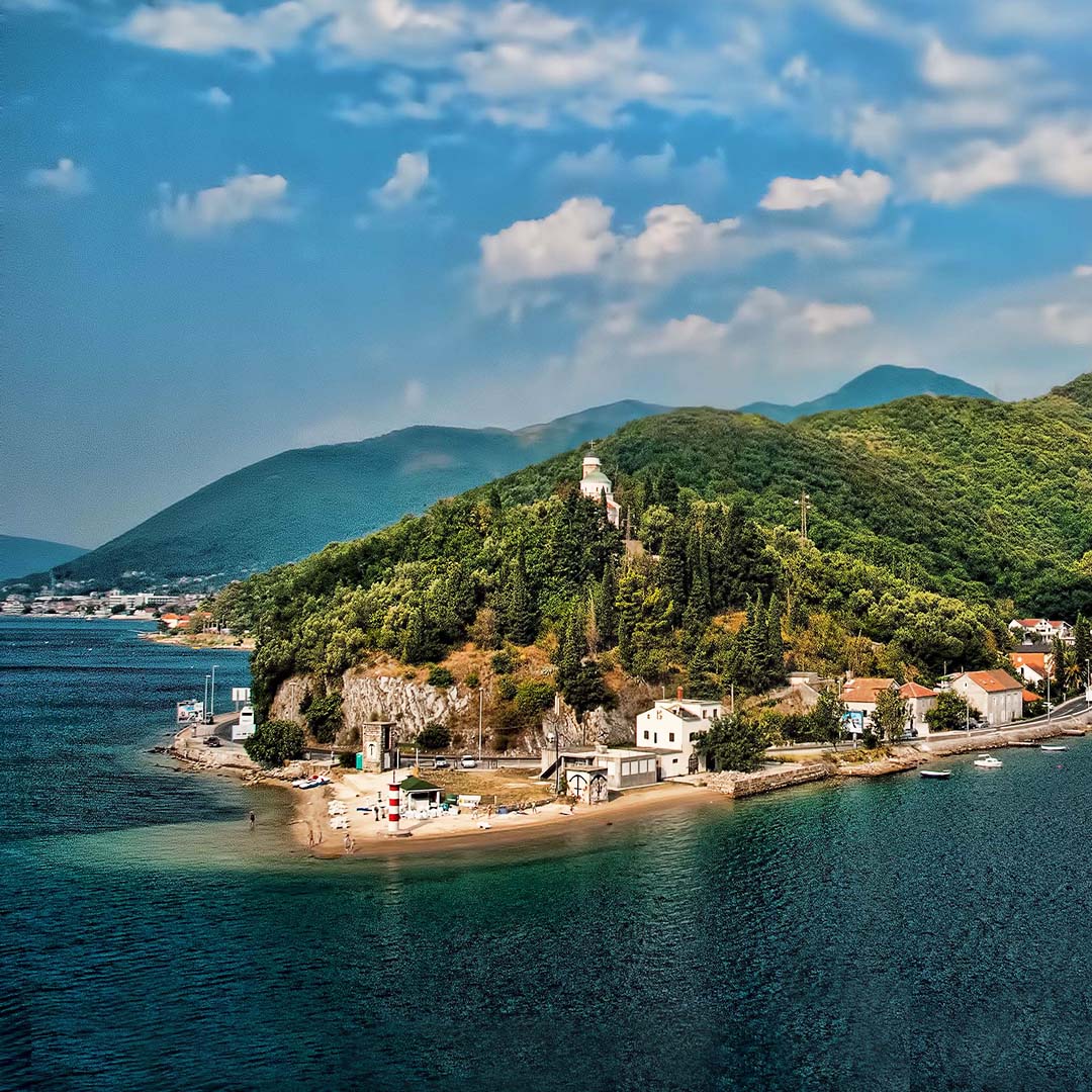 Montenegros Adriatiska Kusten