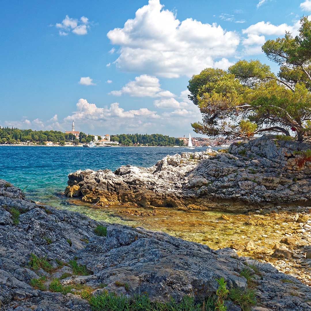 Badorter vid Adriatiska havet