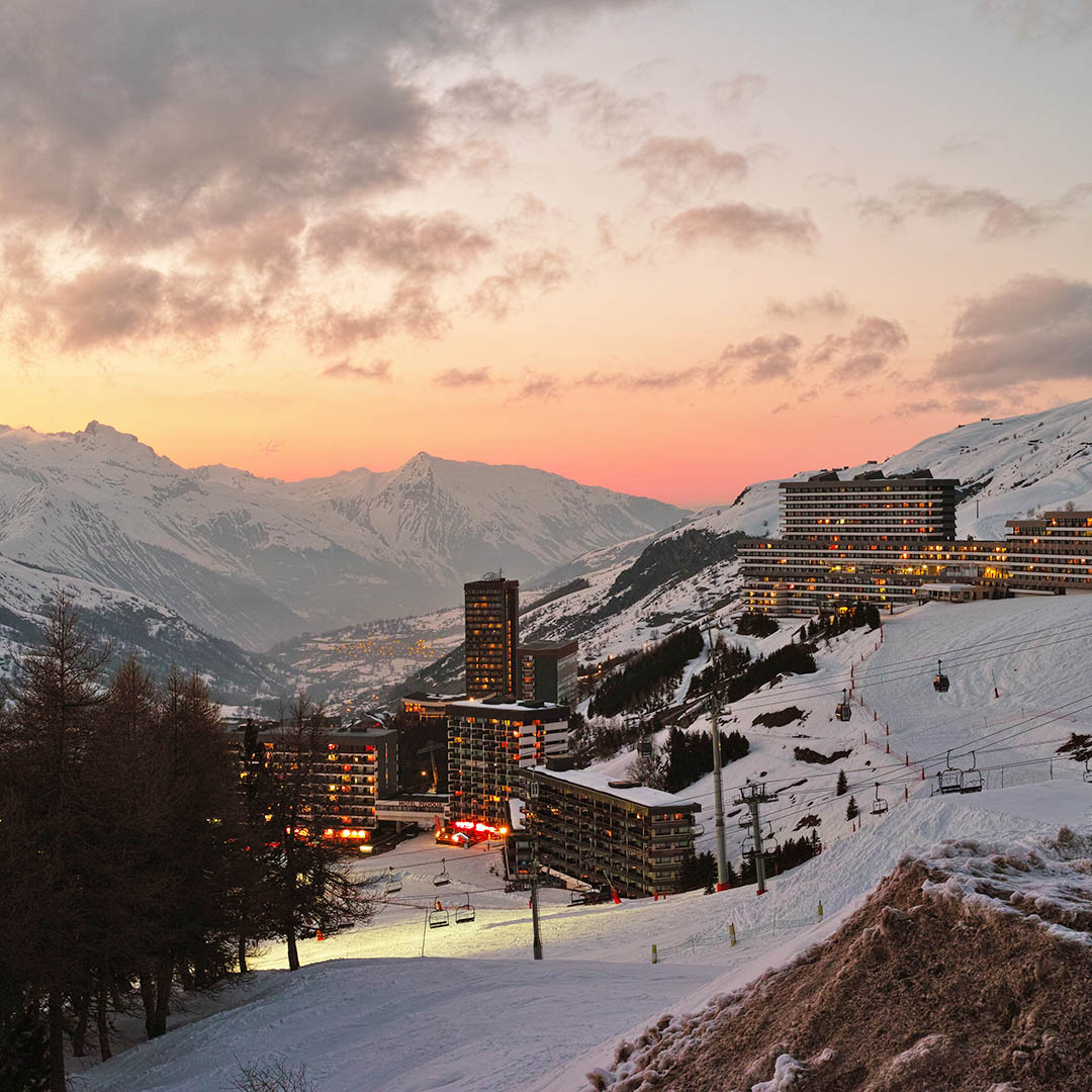 Skidorter i Alperna
